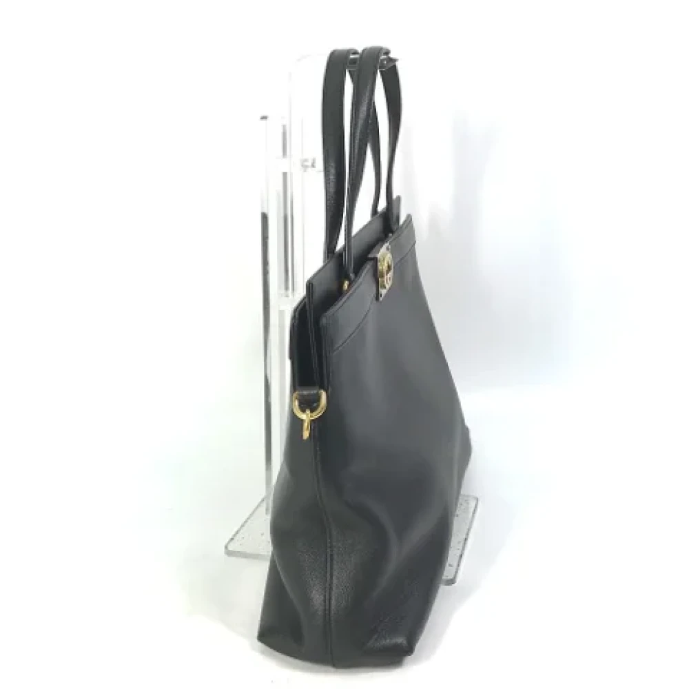 Gucci Vintage Pre-owned Leather gucci-bags Black Dames