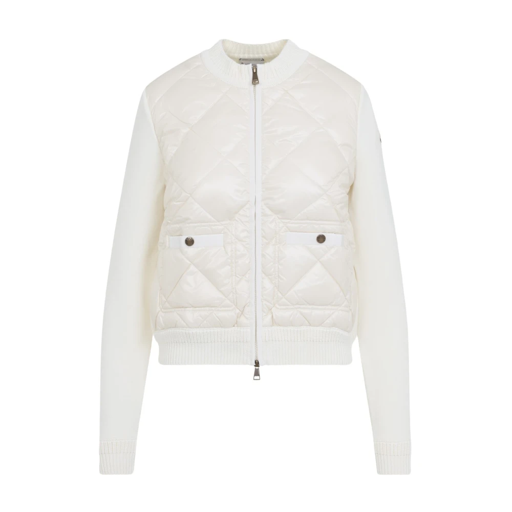 Moncler Donna Beige - Cardigan Tricot - Jackets - S - Immagine 4