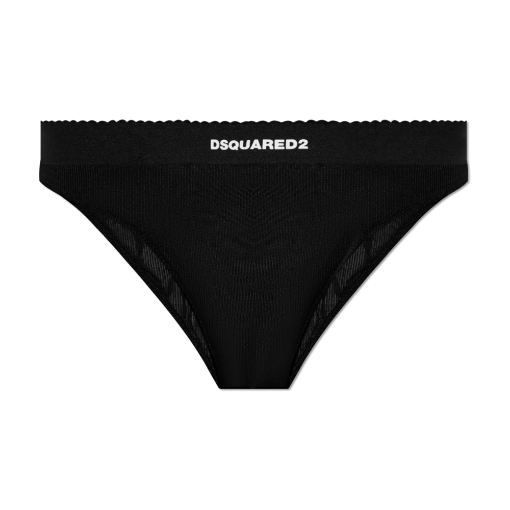 Dsquared2 Logo briefs Black Dames