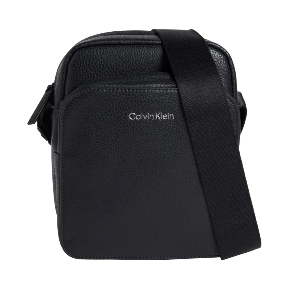 Calvin Klein Zwarte Crossbodytas voor mannen Black Heren