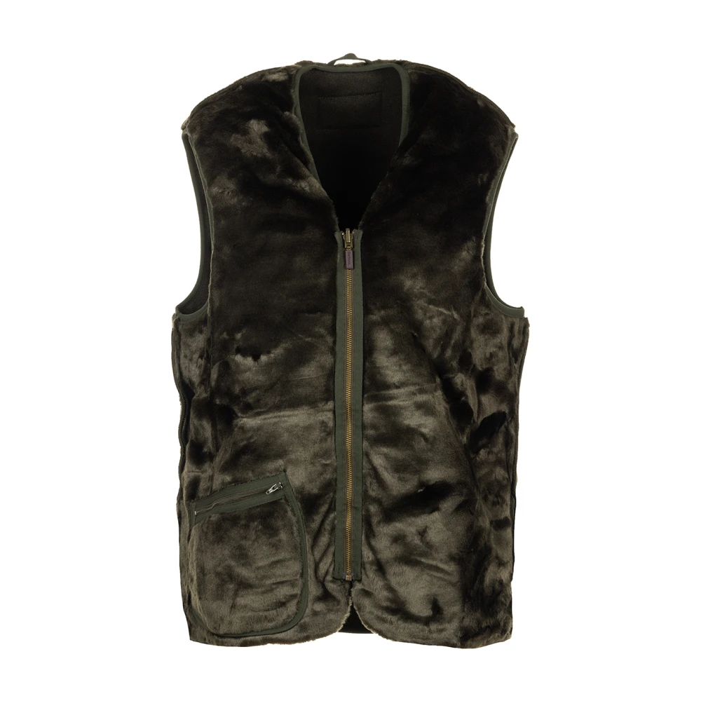 Barbour Warme Vest Rits Jassen Green Heren