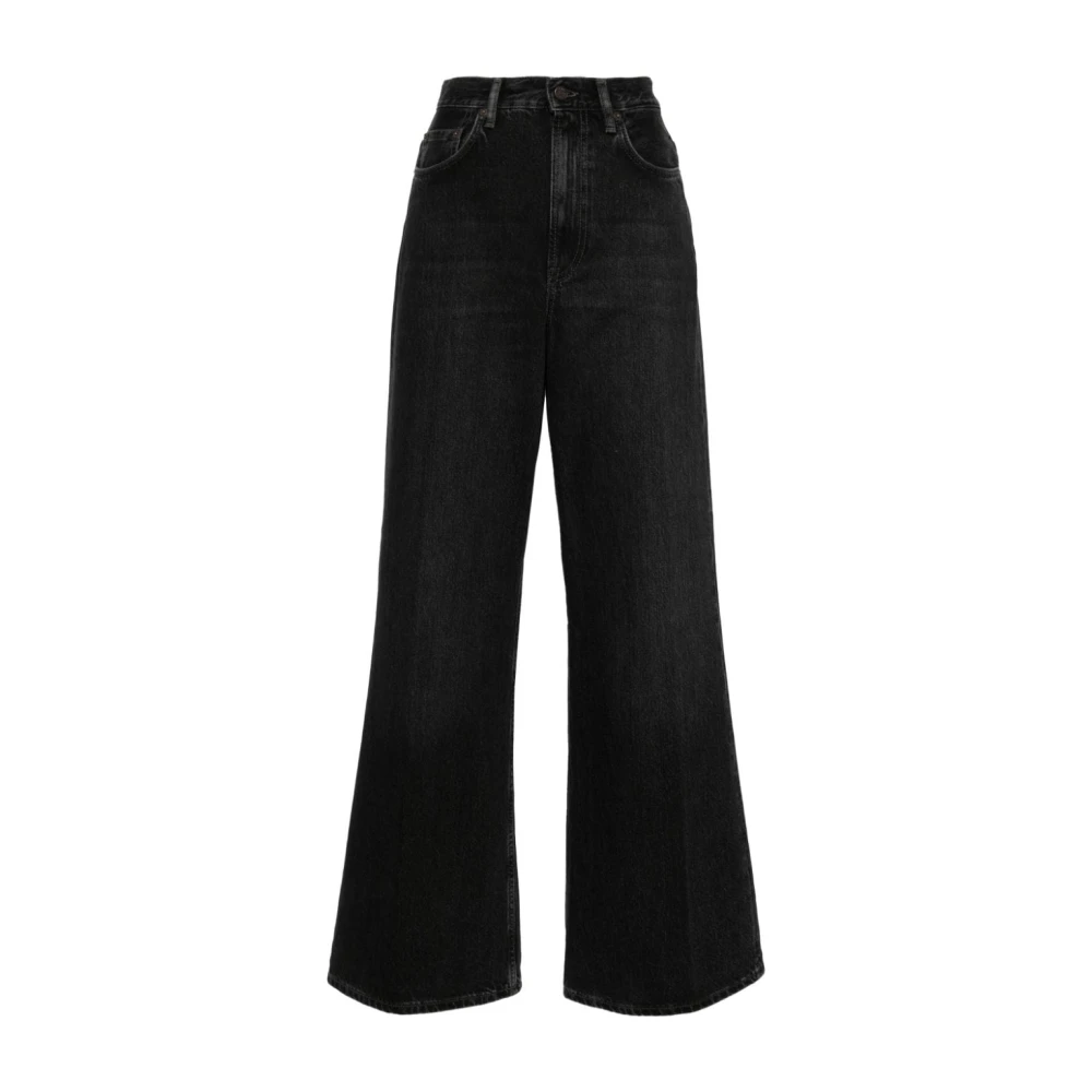 Acne Studios Comfortabele Spijkerbroek Black Dames