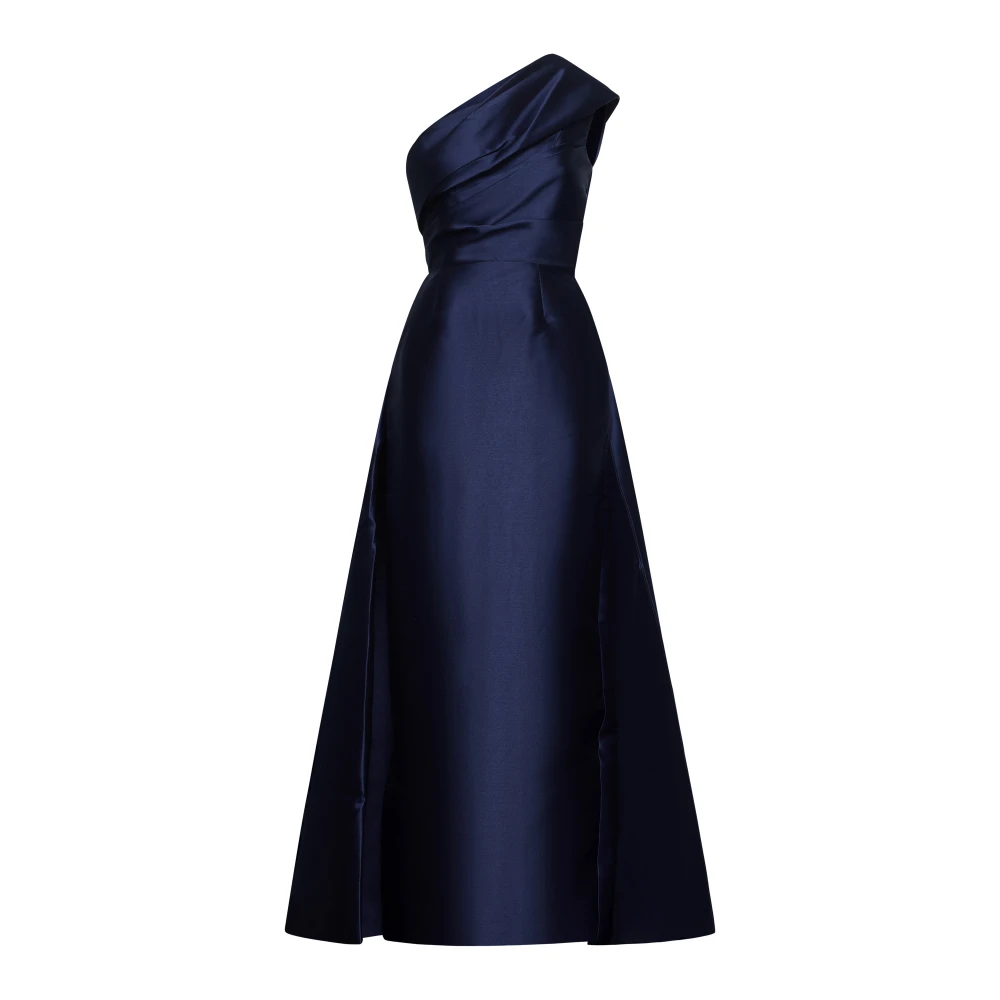 Solace London Blauwe Elegante Jurk Blue Dames