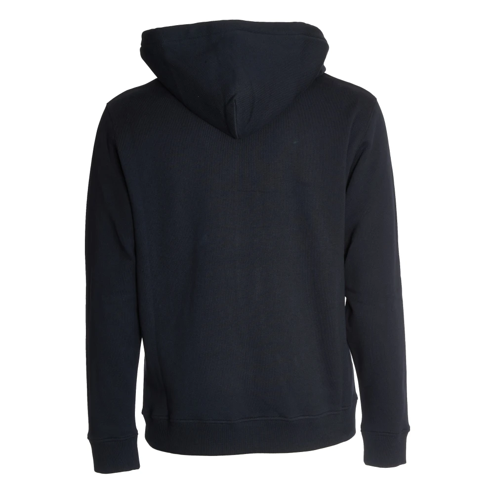 Dondup Hoodie met rits Blauw Blue Heren