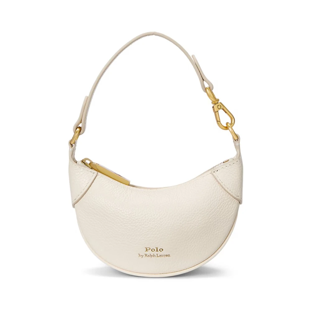 Polo Ralph Lauren ID Kaarthouder Tas Wit Leer White Dames