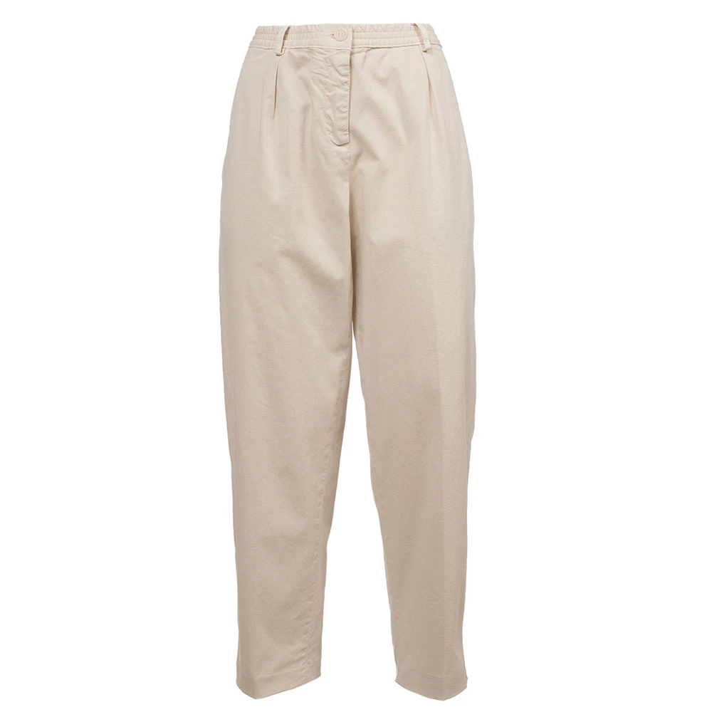 Aspesi Cotton Carrot Broek Beige Dames