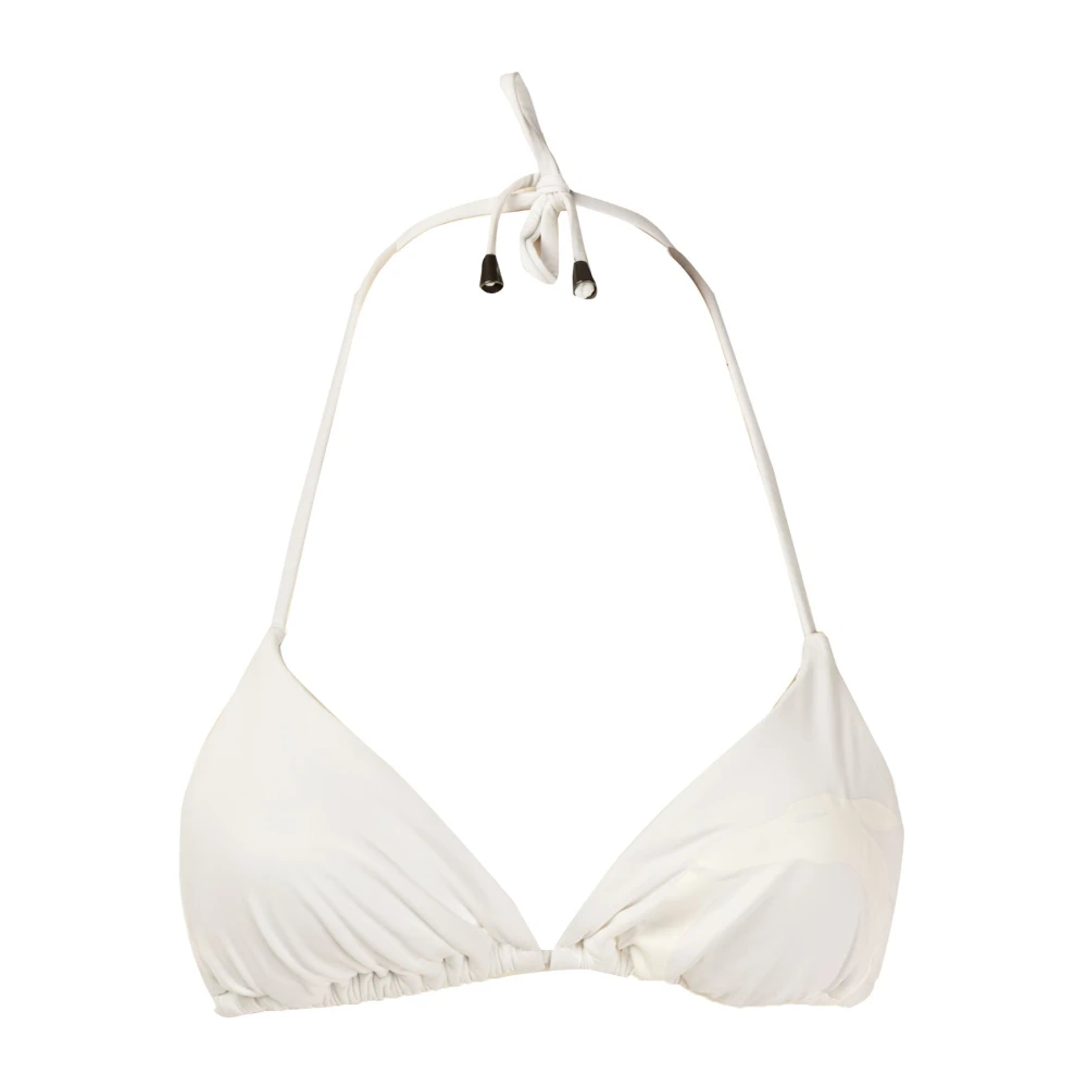 Trussardi Driehoek Bikini Top Wit Zomer White Dames