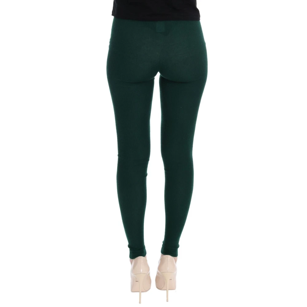 Dolce & Gabbana Luxe High-Waist Kasjmier Panty's Green Dames