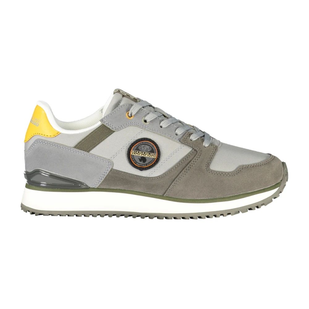 Napapijri Men's Gray Sneakers, 8 Uk, Shoes