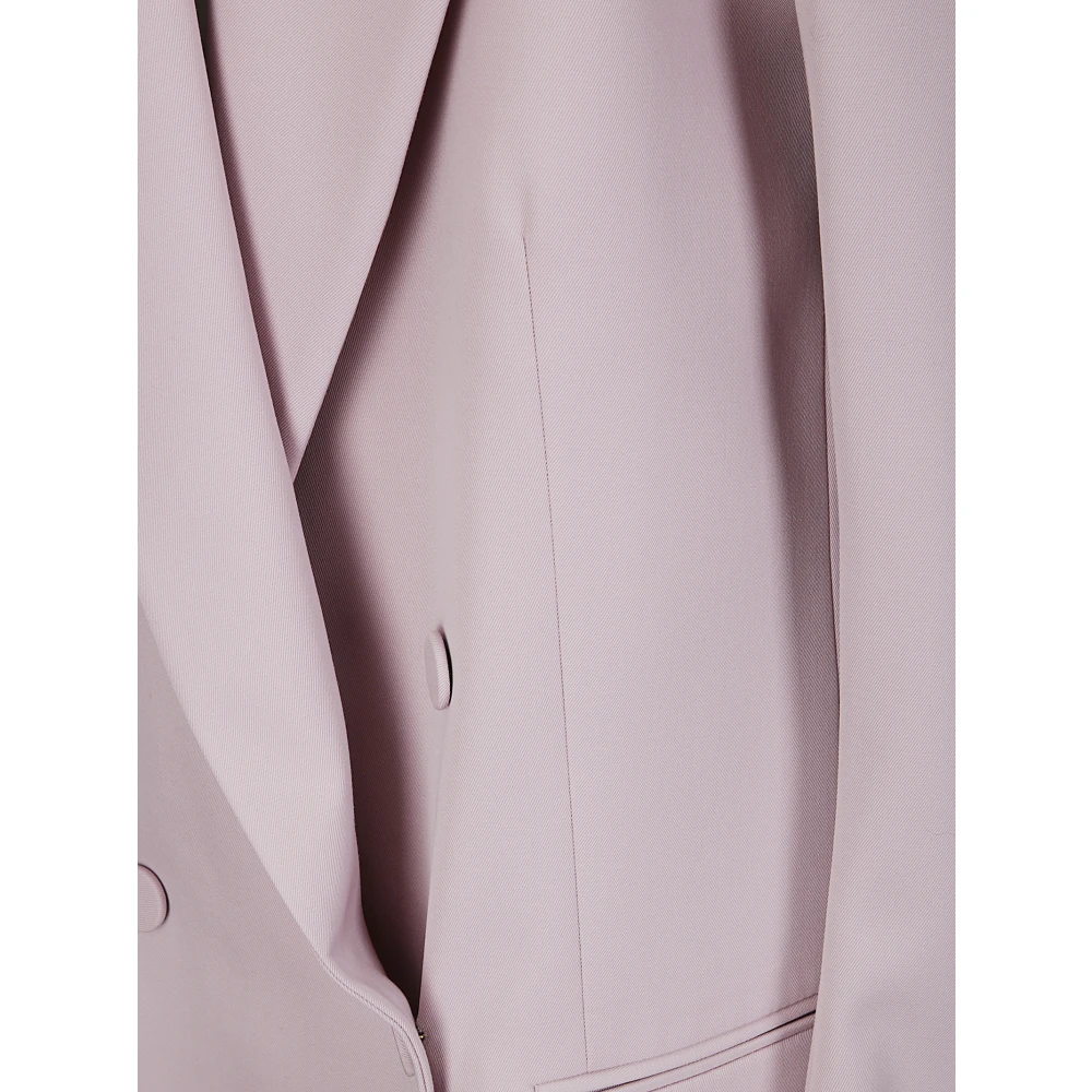 Dries Van Noten Stijlvolle Blink Jas voor Mannen Pink Dames