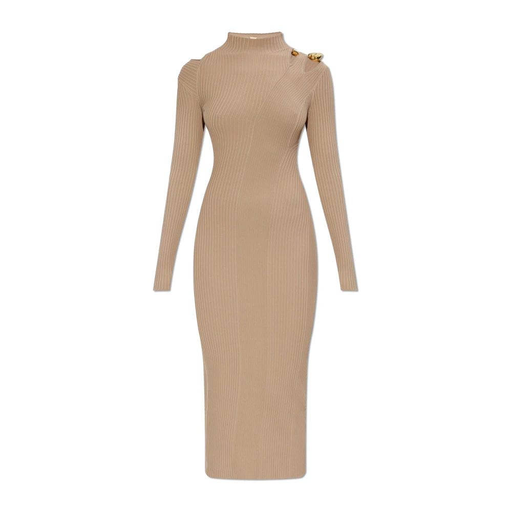 Cult Gaia Jurk Alyssa Beige Dames