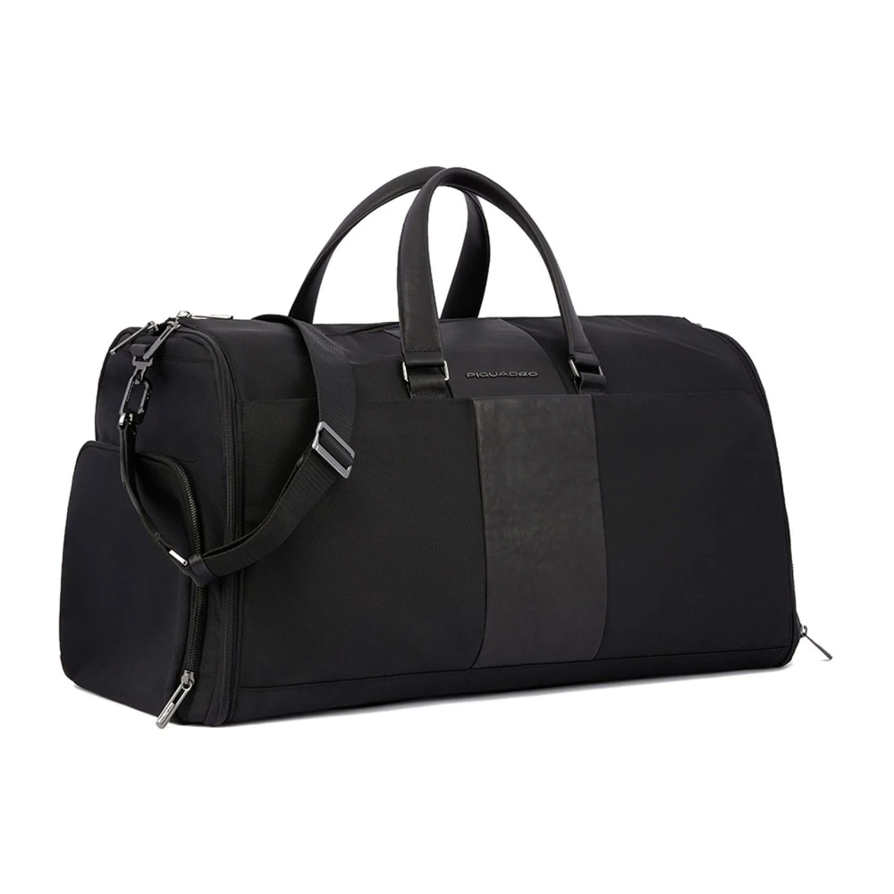 Piquadro Zwarte Linea Brief 2 Tas Black Heren