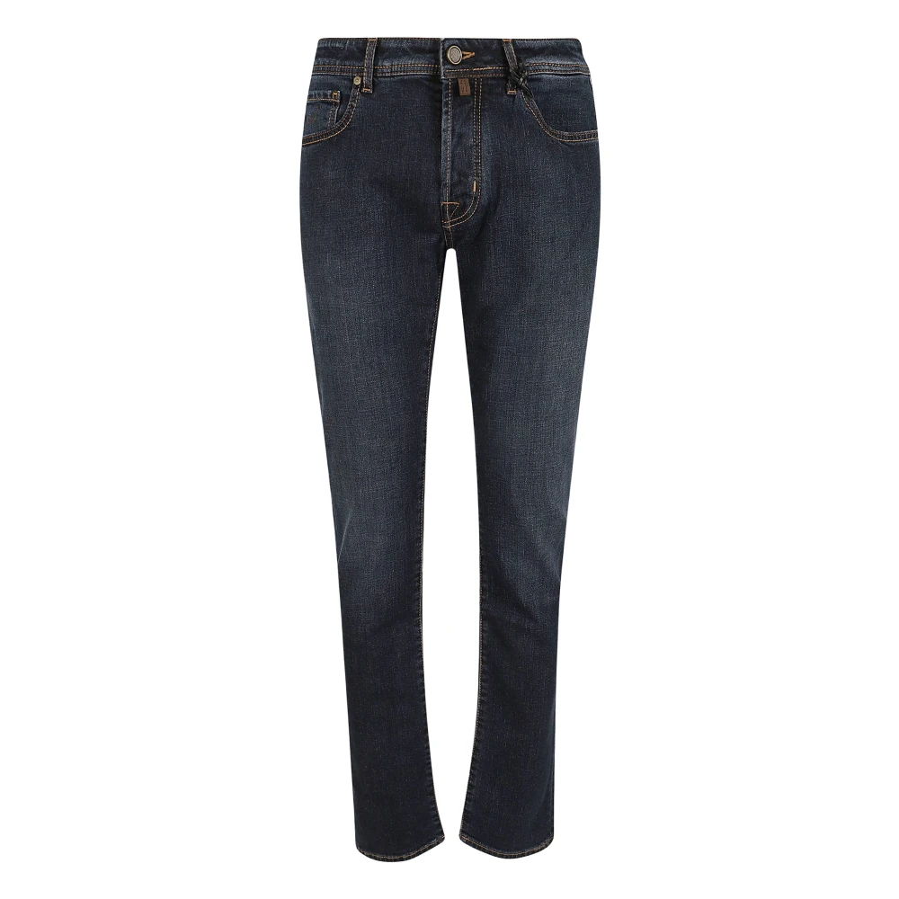 Jacob Cohën , Slim Fit Jeans, Male, Blue, W34, Bard Slim-Fit Jeans - Image 4