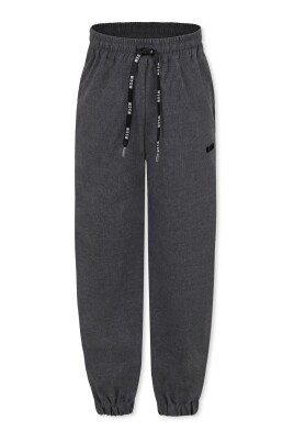 pantalon-de-sport-en-coton-gris-elastique