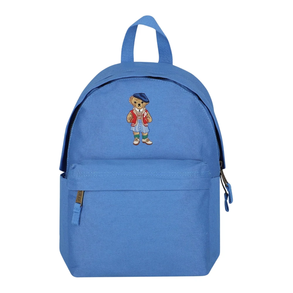 Ralph Lauren Polo Bear Canvas Rugzak Blue Unisex