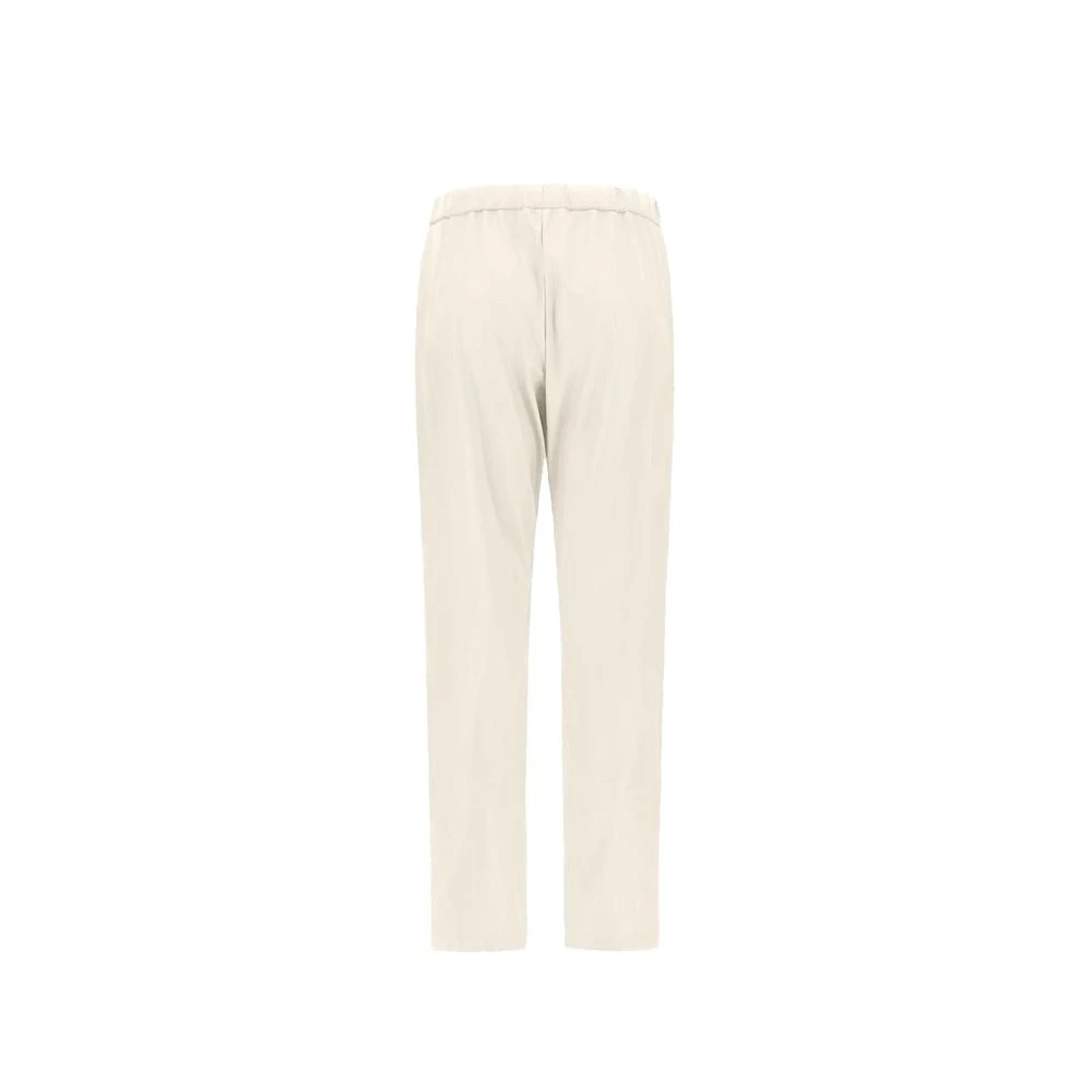 Herno Donna Bianco Pantaloni, S, New,