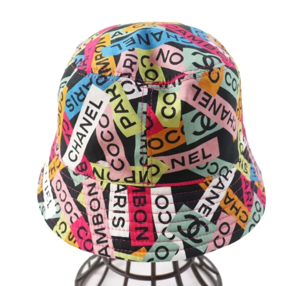 Chanel Vintage Pre-owned Cotton hats Pink Dames