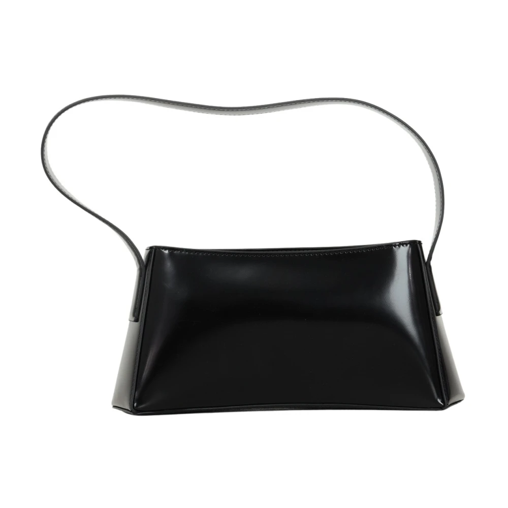 Calvin Klein Zwarte schoudertas Eenvoudig en essentieel Black Dames