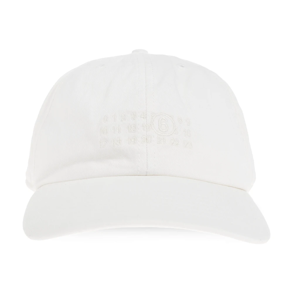 MM6 Maison Margiela Baseball cap White Heren