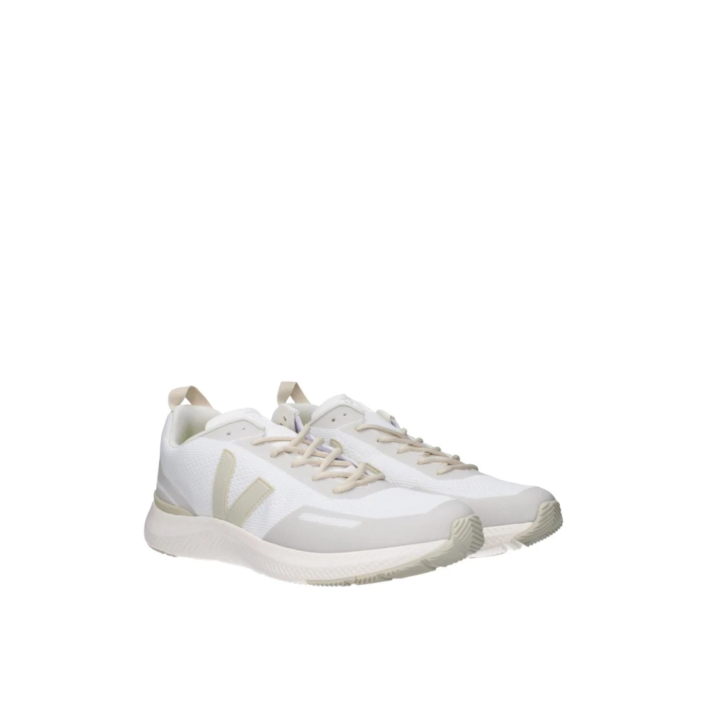 Veja Men's White Sneakers, 10 Uk, Fabric Trainers