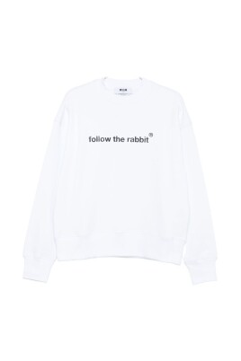 sweat-shirt-a-col-rond-avec-logo-imprime