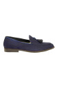 mocassin-en-tissu-bleu-avec-pompons