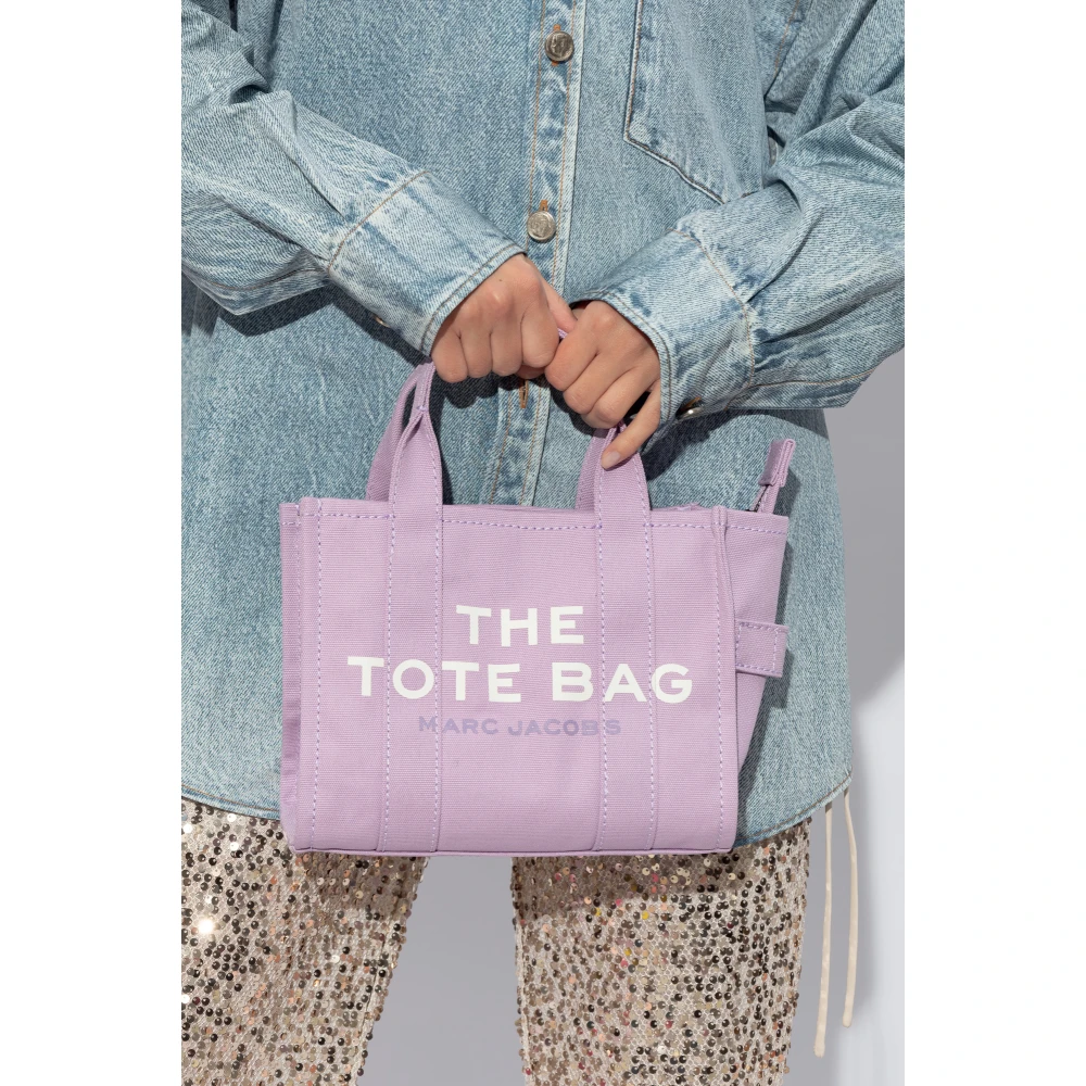 Marc Jacobs Kleine Tote Bag Purple Dames