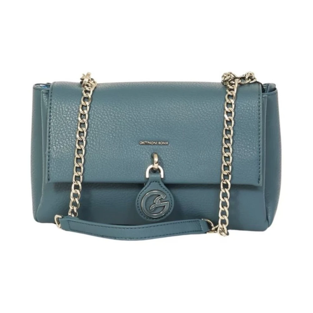 Gattinoni Zachte Flap Tas voor Vrouwen Blue Dames