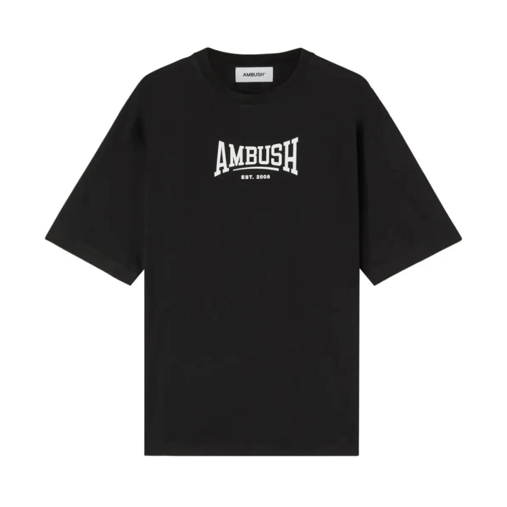 Ambush B Grafisch T-Shirt voor Heren Uniek ontwerp heren T-shirt Stijlvolle Grafische T-Shirt voor Heren Black Blue White Heren