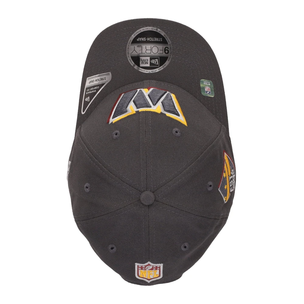 new era Curvy Visor Hat NFL Draft Collection Gray Heren