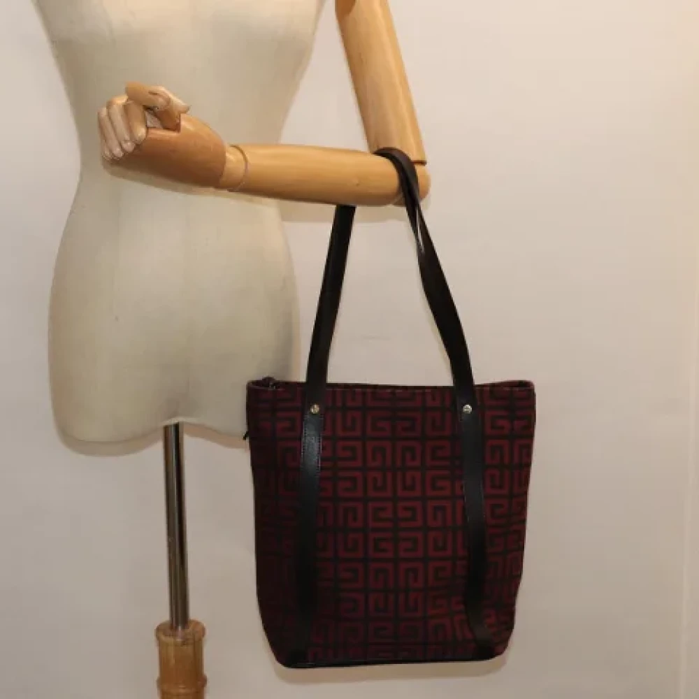 Givenchy Pre-owned Canvas totes Red Dames