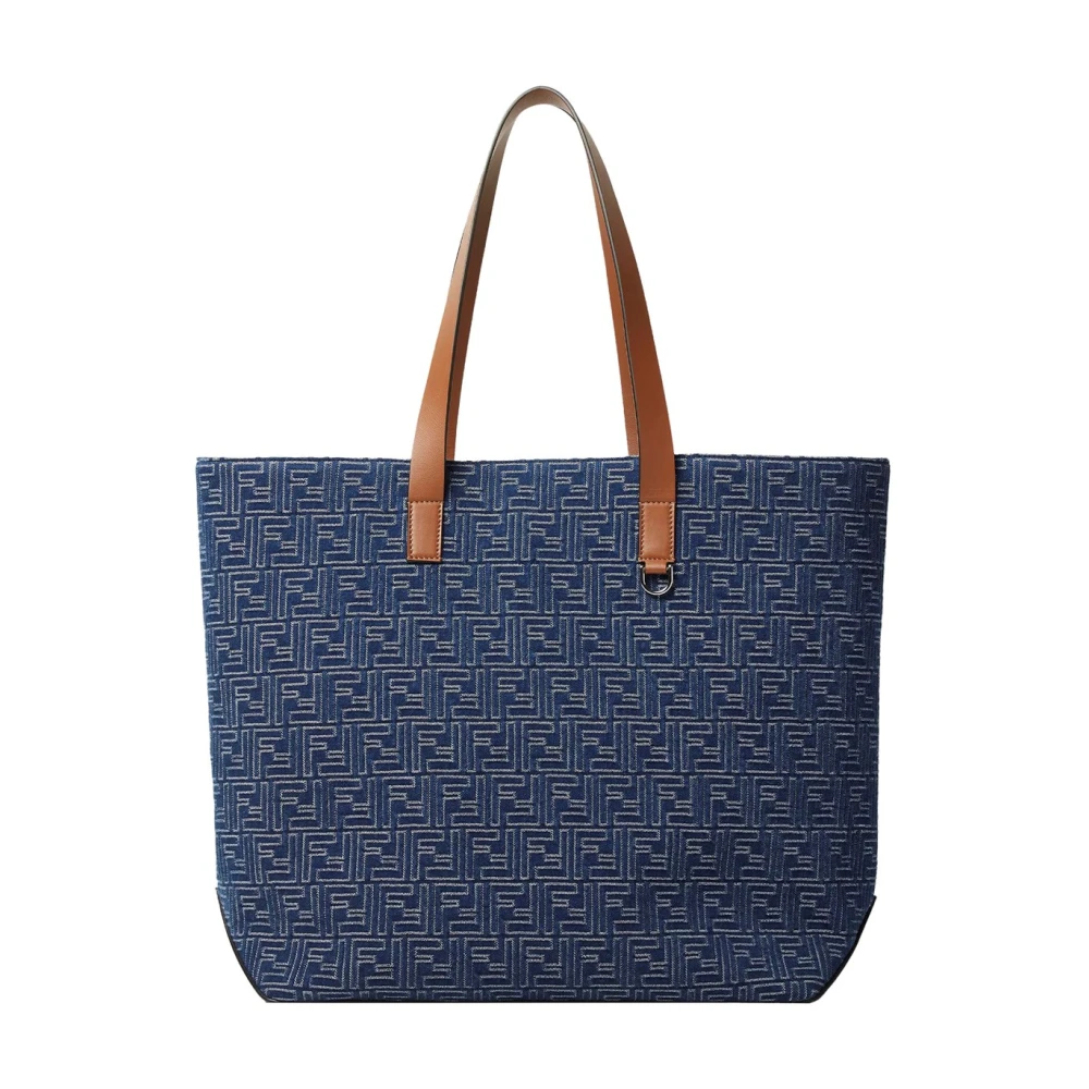Fendi Men's Blue Tote Bag