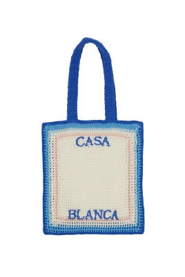 Stripe Crochet Bag