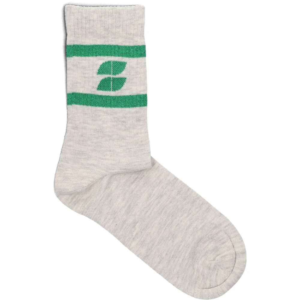 By-Bar Logo Sparkle Socks Groen Textiel Green Dames