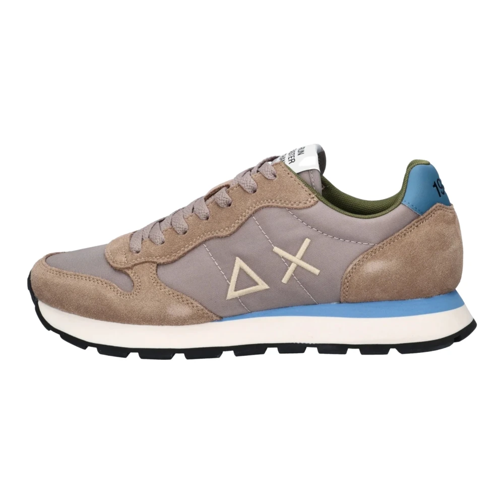 Sun68 Brown Sneakers, Male, 8 Uk, Low Top Trainers
