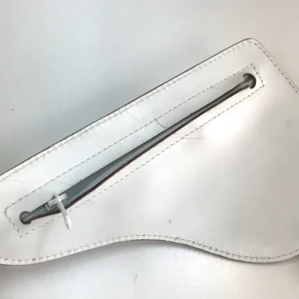Dior Vintage Pre-owned Leather dior-bags White Dames