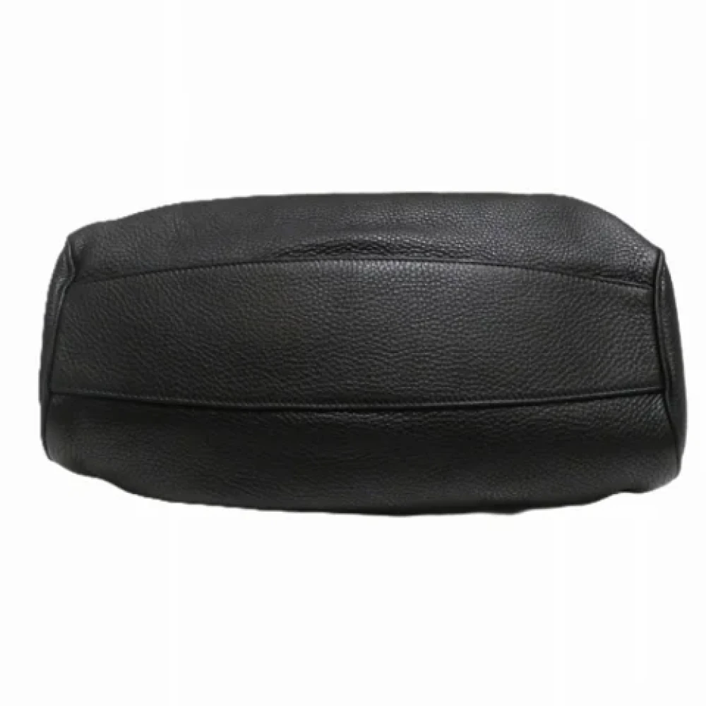 Salvatore Ferragamo Pre-owned Leather handbags Black Dames