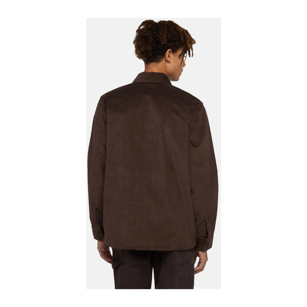 Dickies Stijlvolle Shirt voor Mannen Brown Heren