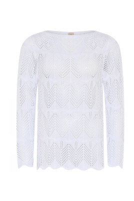 feminine-openwork-pullover-blouse-white