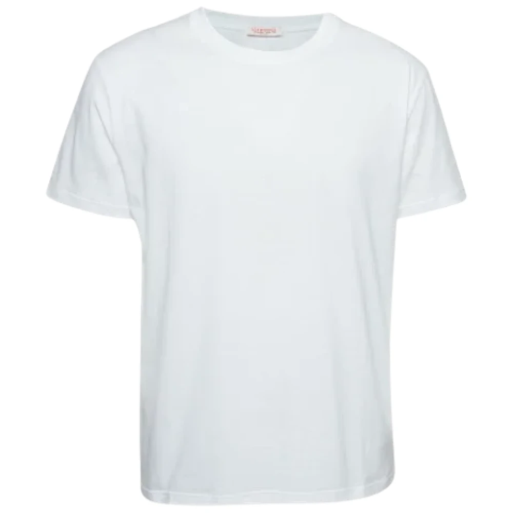 Valentino Vintage Pre-owned Cotton tops White Heren