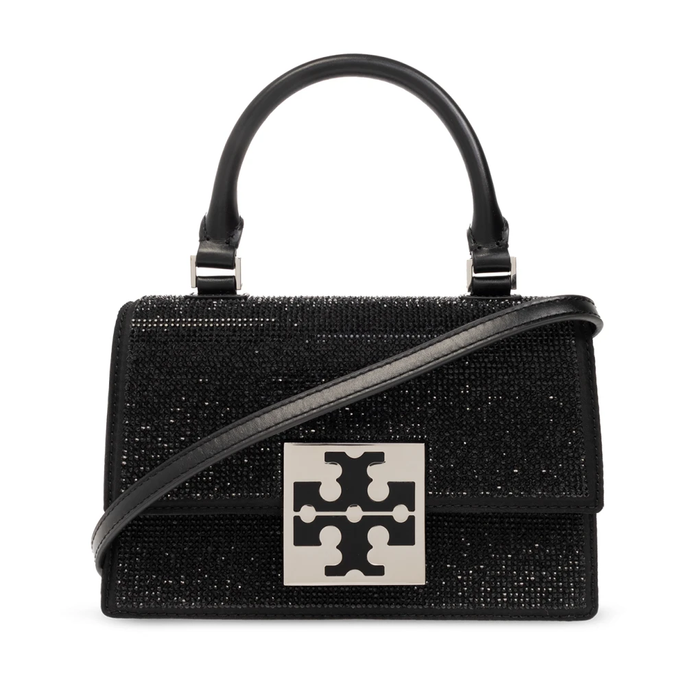 Tory Burch Bon Bon Mini axelremsväska Black, Dam