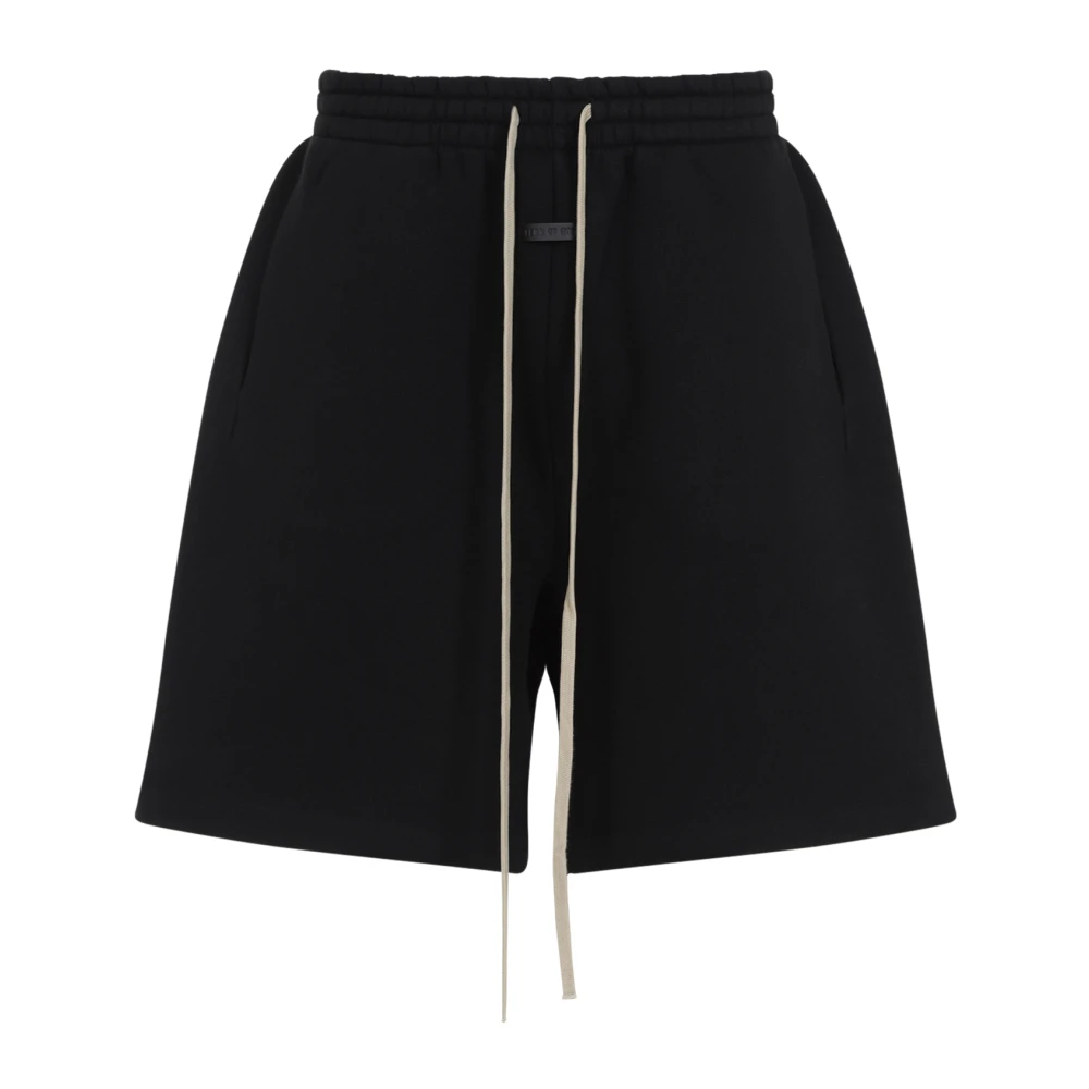 Fear Of God Zwarte Katoenen Shorts Moderne Stijl Black Heren