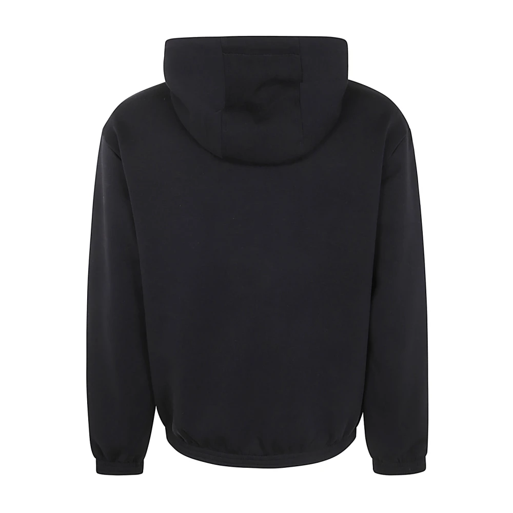 Emporio Armani Zwarte Sweatshirt 0999 Stijlvolle Casual Mode Black Heren