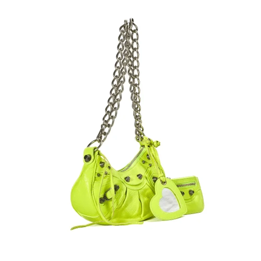 Balenciaga Vintage Pre-owned Leather balenciaga-bags Yellow Dames