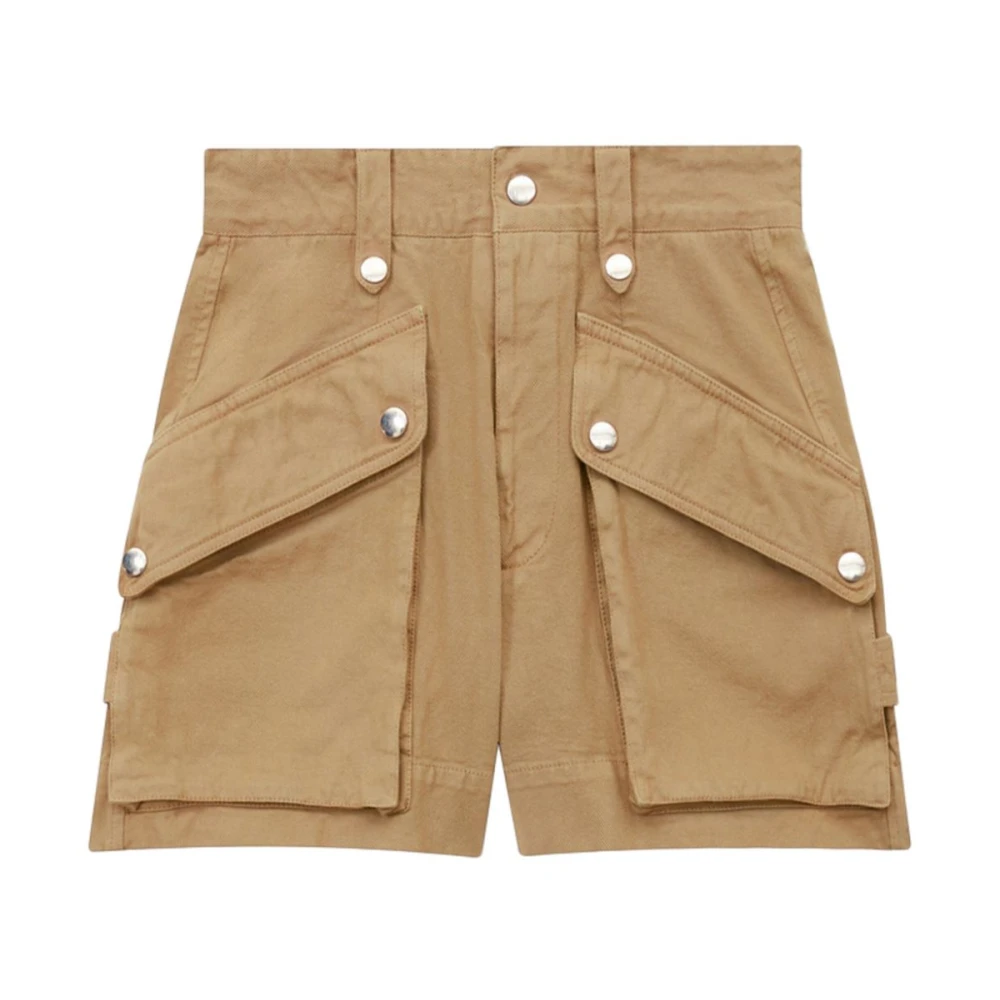 Isabel Marant Étoile Bruine Shorts met Zakken Brown Dames