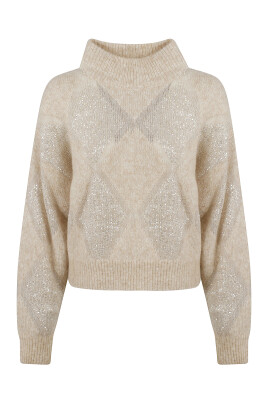 pull-beige-a-paillettes-argyle