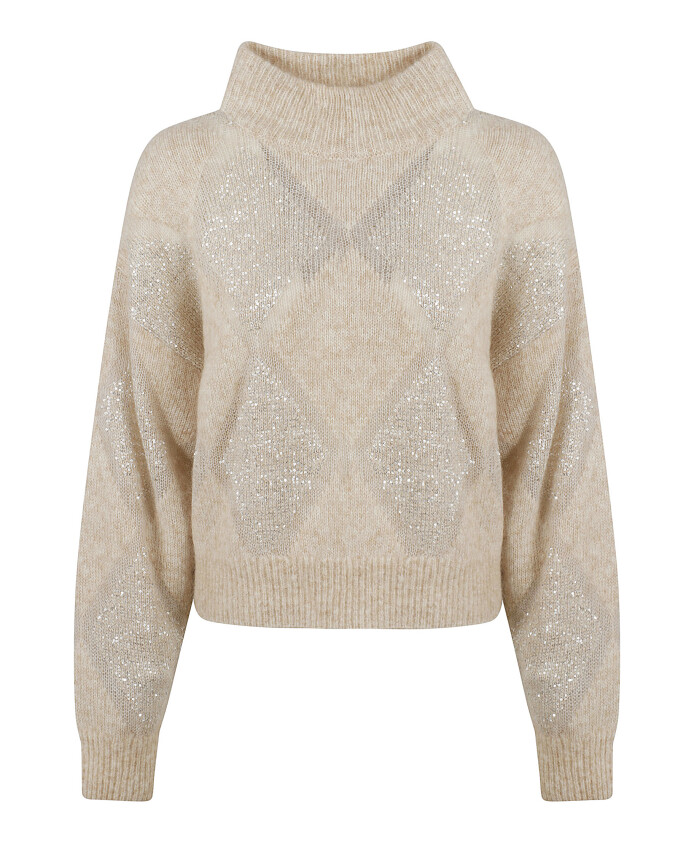 pull-beige-a-paillettes-argyle