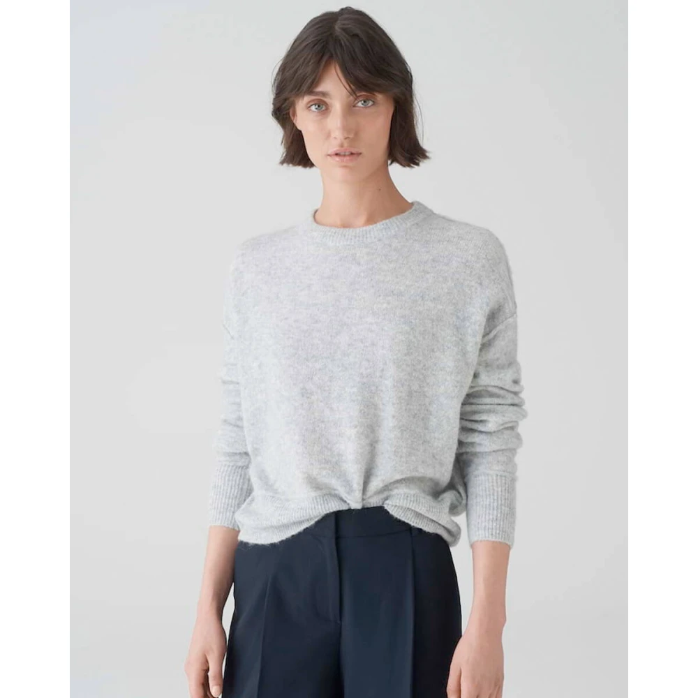 Opus Stijlvolle Pullover met Uniek Ontwerp Gray Dames