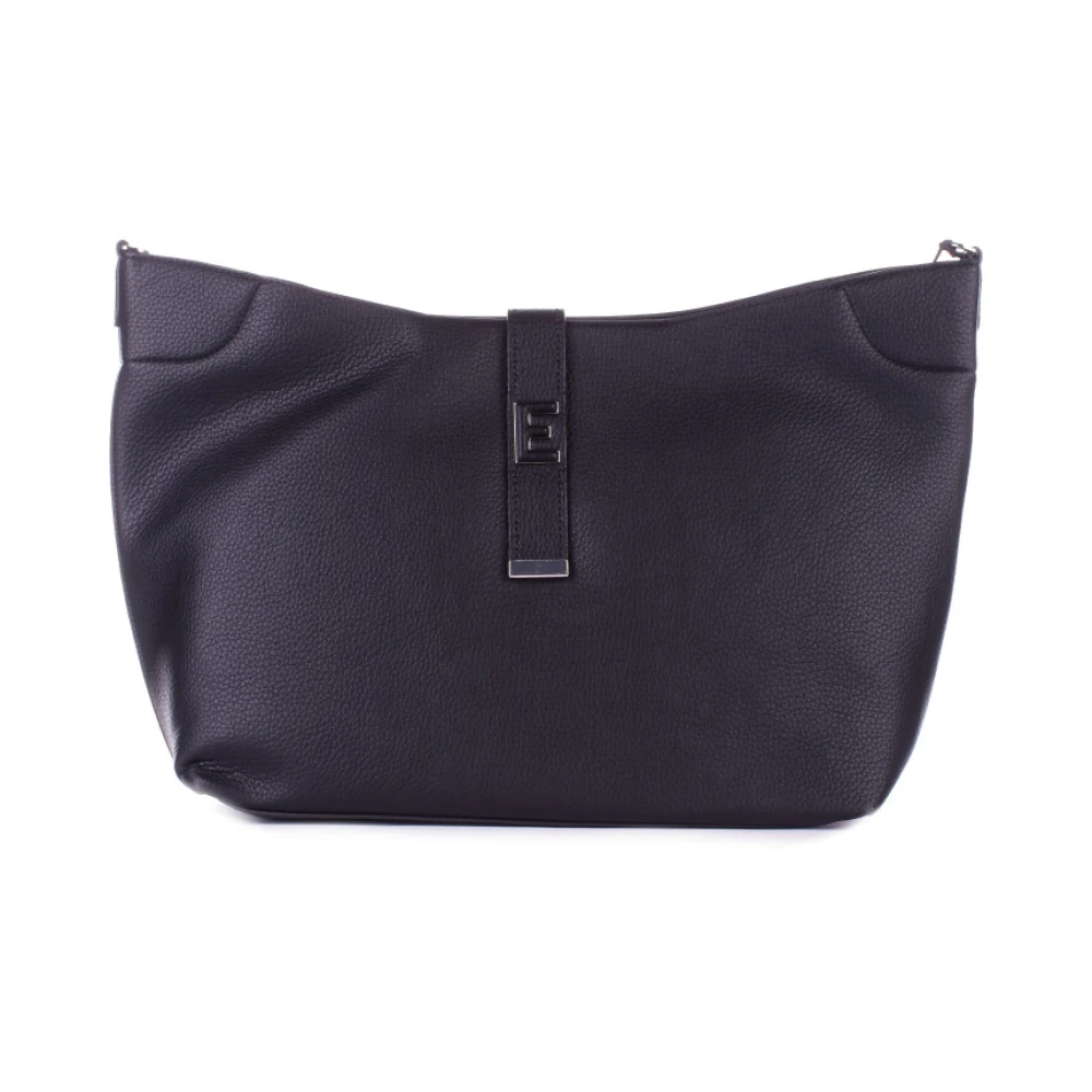 Ermanno Scervino Zwarte Logo Fronttas met Afneembare Band Black Dames