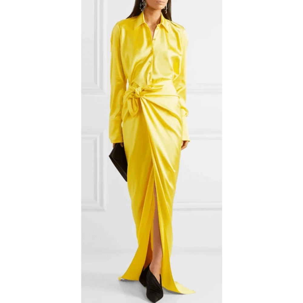 Balenciaga Maxi Skirts Yellow Dames